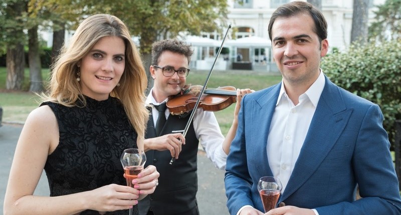 violoniste pour demande en mariage