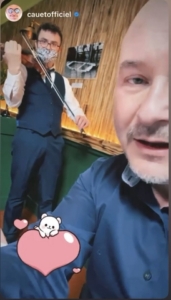 La saint-Valentin 2021 avec l'animateur Cauet